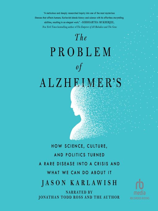 Title details for The Problem of Alzheimer's by Jason Karlawish - Available